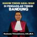 Kasianus Telaumbanua, Hakim Tinggi di  Pengadilan Bandung
