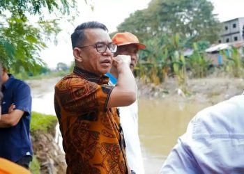 Wawalkot Marah, Besi Pintu Air Sungai Deli di Titipapan Raib Dicuri