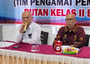 Optimalisasi Pembinaan WBP, Sidang TPP Rutan Kabanjahe Dihadiri Kepala Bapas Kelas I Medan