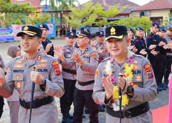 Polres Tapanuli Tengah Gelar Tradisi Pisah Sambut, AKBP Muhammad Alan Haikel Resmi Pimpin Tapteng