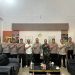 Kapolres Sibolga Dan PJU Polres Sibolga Sambut Kunjungan Danrem 023/KS, Ke Mako Polres Sibolga