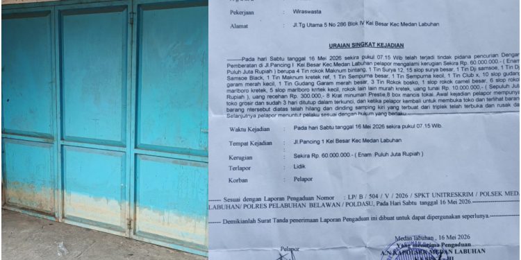 Korban Pencurian Berharap Laporannya Ditindaklanjuti Polsek Medan Labuhan