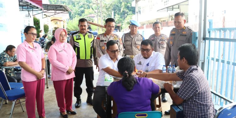 Wakapolres Sibolga: Tes Urine Berkala Wujud Komitmen Mencegah Penyalahgunaan Narkoba di SPPG